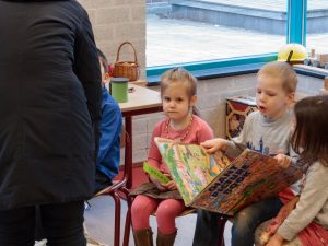 Hannah's eerste echte schooldag