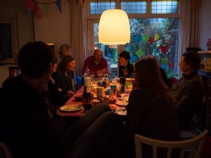 We vieren Hannah's vierde verjaardag.