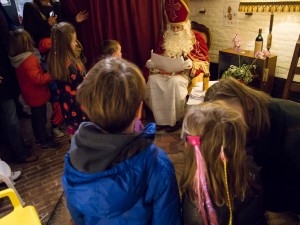 Op bezoek in het Vestingmuseum in Naarden. Sinterklaas logeert e