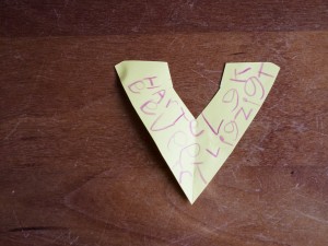 Hannah heeft voor ons Valentijnscadeaus geknutseld en ze heeft e